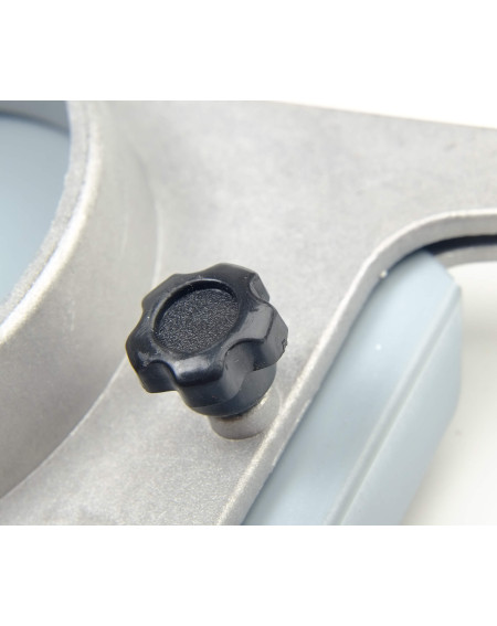 Zasuwa do odciągu fi100 aluminiowa pokrętło