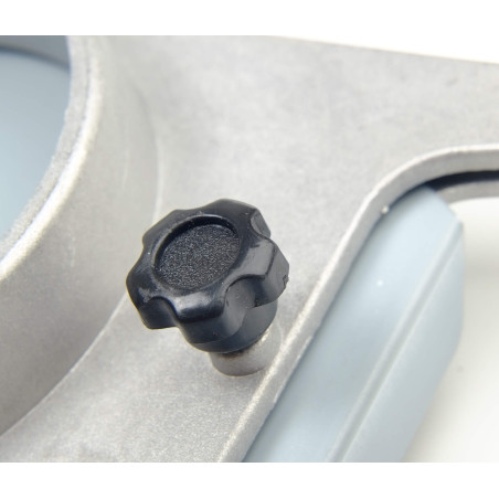 Zasuwa do odciągu fi100 aluminiowa pokrętło