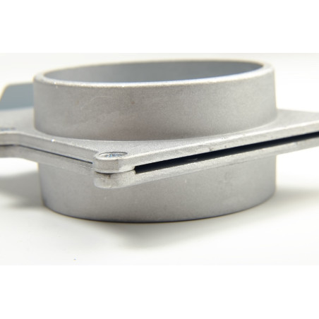 Zasuwa do odciągu fi100 aluminiowa zbliżenie