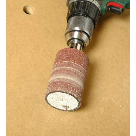 Wałek szlifierski na wkrętarce