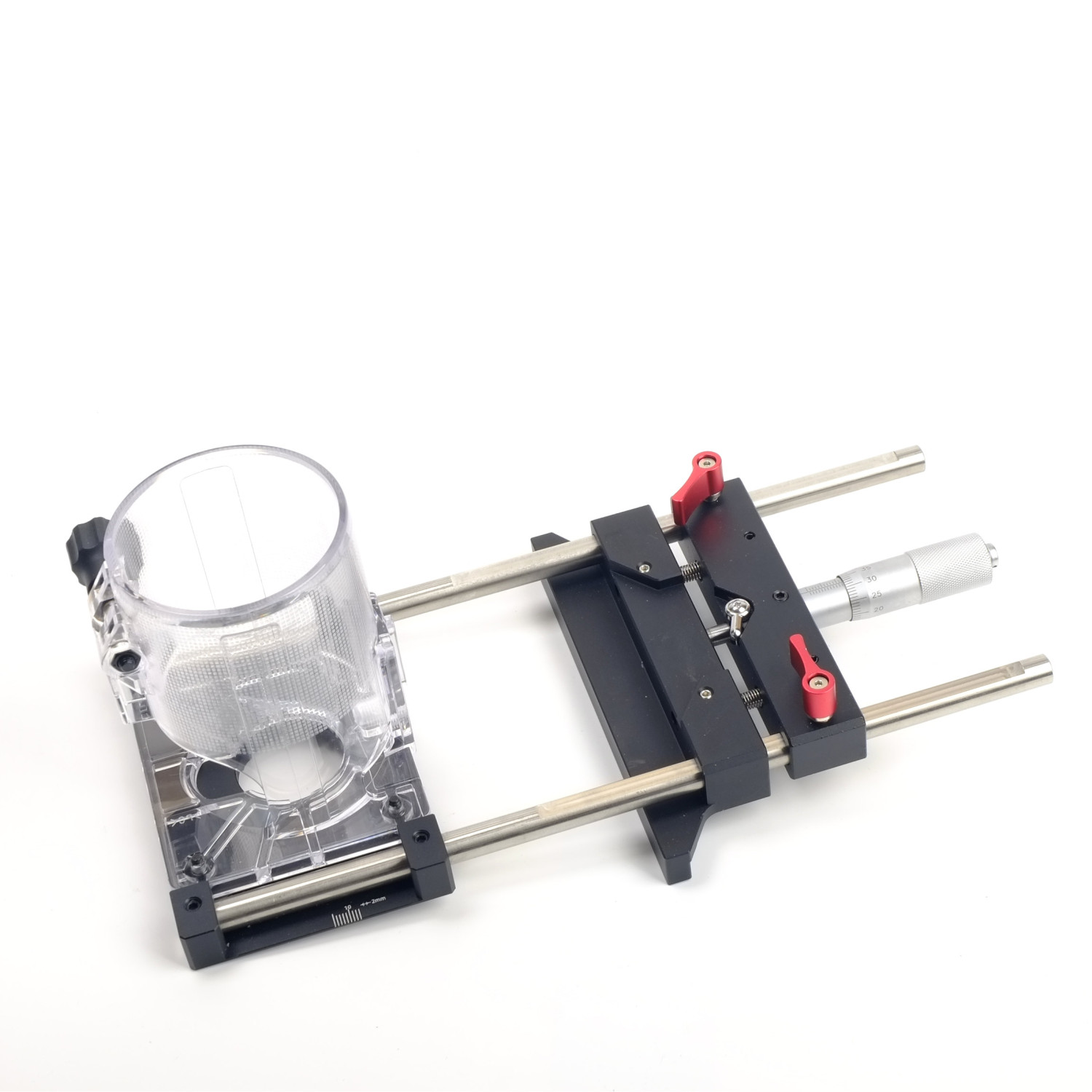 Przystawka do frezowania równoległego z precyzyjną regulacją