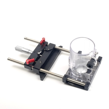 Przystawka do frezowania równoległego z precyzyjną regulacją aluminium