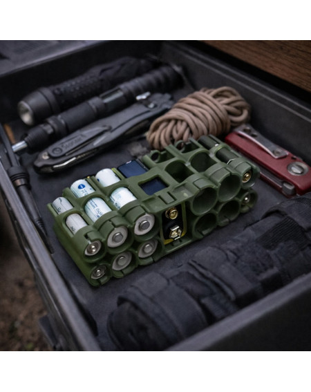 Pojemnik Storacell na baterie AA AAA 9V survival