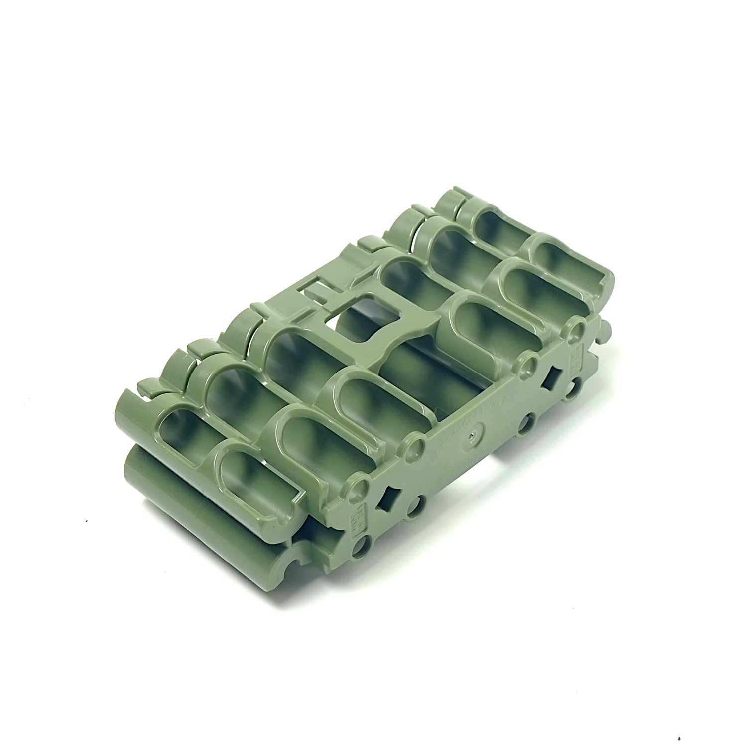 Pojemnik Storacell na baterie AA AAA 9V ciemnozielony