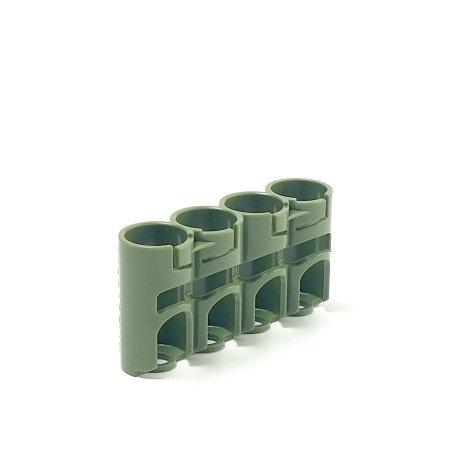 Pojemnik Storacell na 4 baterie CR123 zielony