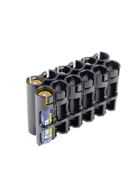 Pojemnik Storacell na 12 baterii AAA czarny organizer