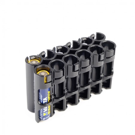 Pojemnik Storacell na 12 baterii AAA czarny organizer