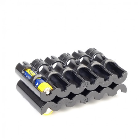 Storacell organizer na baterie12 x  AAA czarny