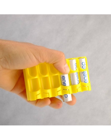 Storacell na baterie AA żółty baterie nie wypadają