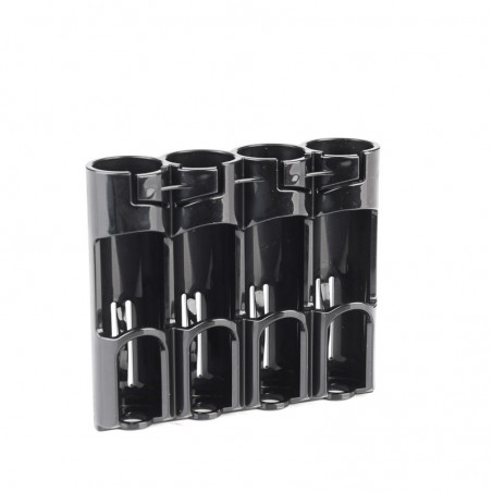 Storacell pudełko na 4 baterie 18650 czarny